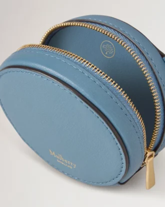 Nyckelring med dragkedja Brighton Blue Micro Classic Grain