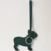 Nyckelring med snodd – Frenchie Dog Mulberry Green Small Classic Grain Nyckelring med snodd – Frenchie Dog Mulberry Green Small Classic Grain