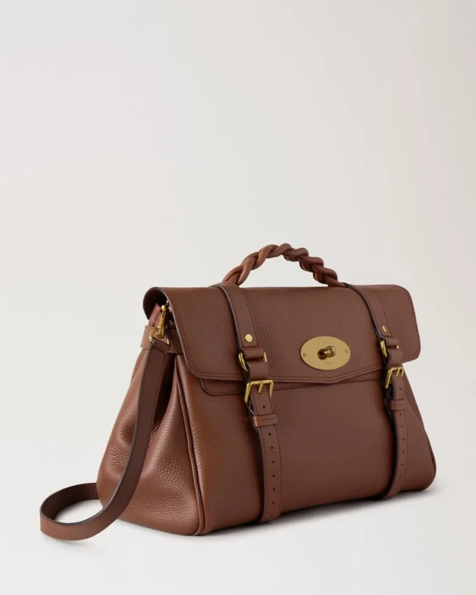 Oversized Alexa Bright Oak Heavy Grain Women