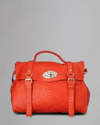 Oversized Alexa Pre-Loved Flame Silky Snake Print