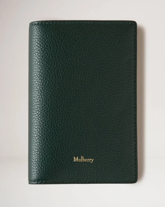 Passfodral Mulberry Green Small Classic Grain