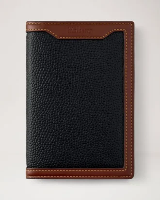 Passfodral Svart & konjak Biobaserat Scotchgrain