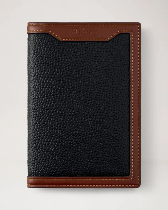 Passfodral Svart & konjak Biobaserat Scotchgrain