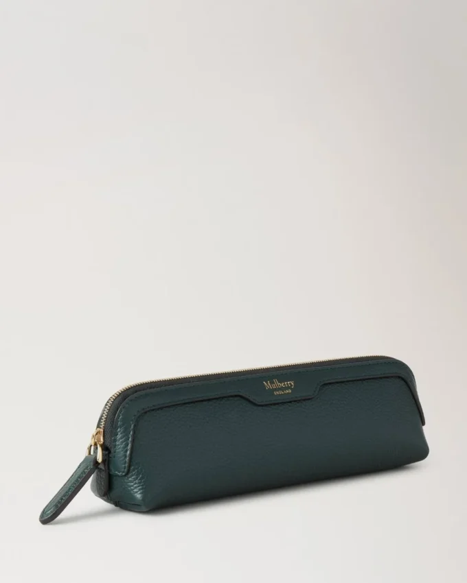 Pennfodral Mulberry Green Small Classic Grain Women