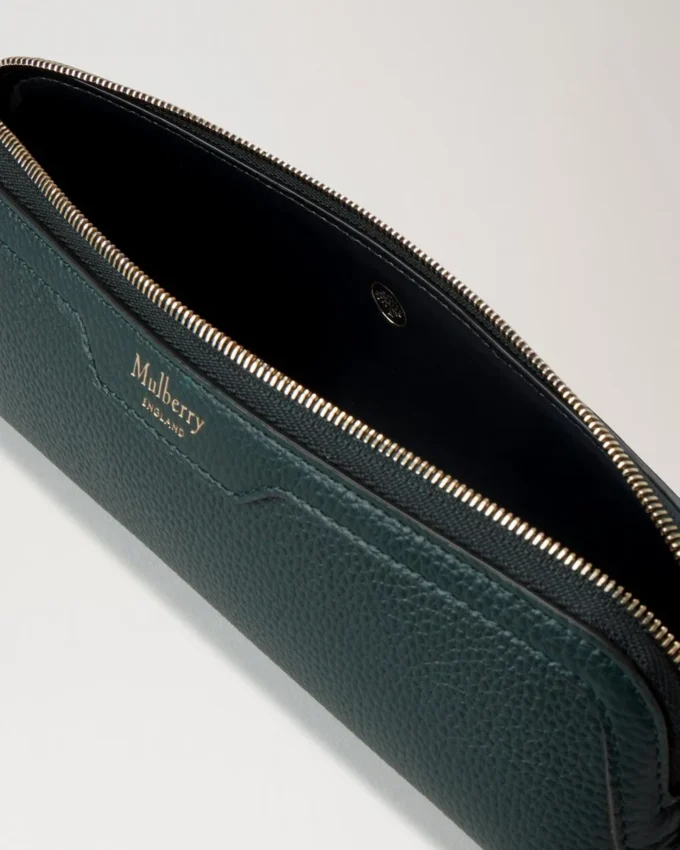Pennfodral Mulberry Green Small Classic Grain Women