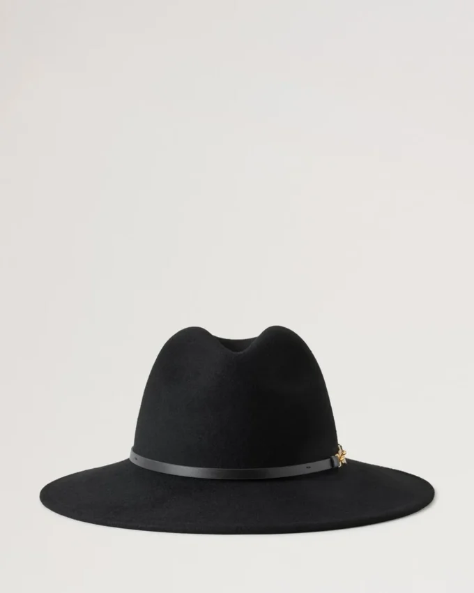 Pimlico Fedora Svart ull Pimlico Pimlico Fedora Svart ull Pimlico
