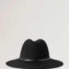 Pimlico Fedora Svart ull Pimlico Pimlico Fedora Svart ull Pimlico
