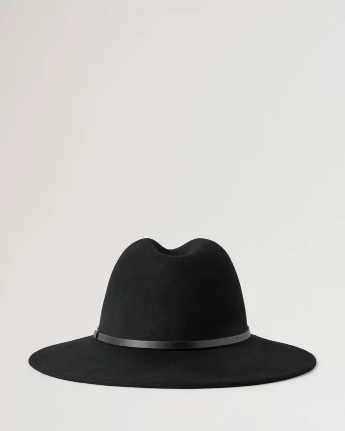 Pimlico Fedora Svart ull Pimlico Pimlico Fedora Svart ull Pimlico