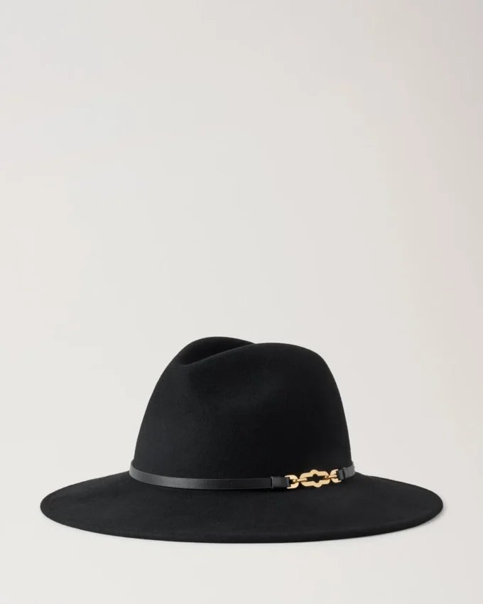 Pimlico Fedora Svart ull Pimlico Pimlico Fedora Svart ull Pimlico