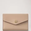 Plånbok med tryckknapp Crumpet Small Classic Grain Dam Plånbok med tryckknapp Crumpet Small Classic Grain Dam