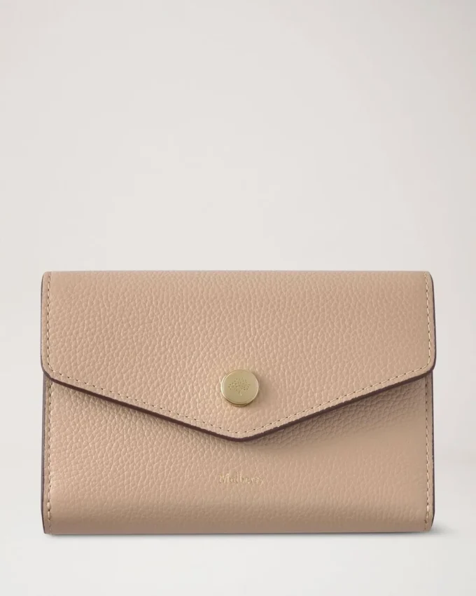 Plånbok med tryckknapp Crumpet Small Classic Grain Dam Plånbok med tryckknapp Crumpet Small Classic Grain Dam