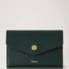 Plånbok med tryckknapp Mulberry Green Small Classic Grain Plånbok med tryckknapp Mulberry Green Small Classic Grain