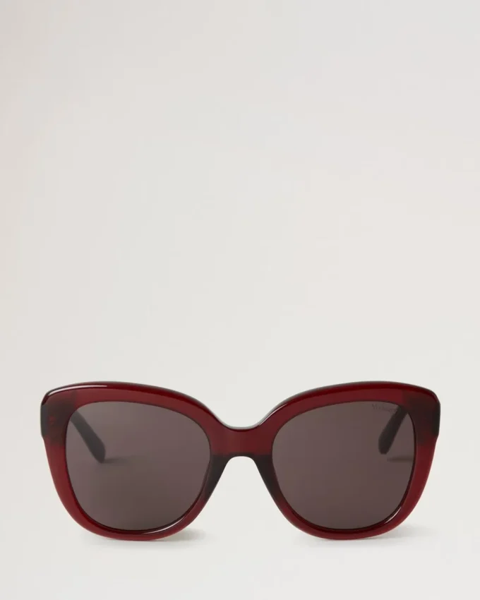 Poppy solglasögon Black Cherry bioacetat & bio-nylon Poppy solglasögon Black Cherry bioacetat & bio-nylon