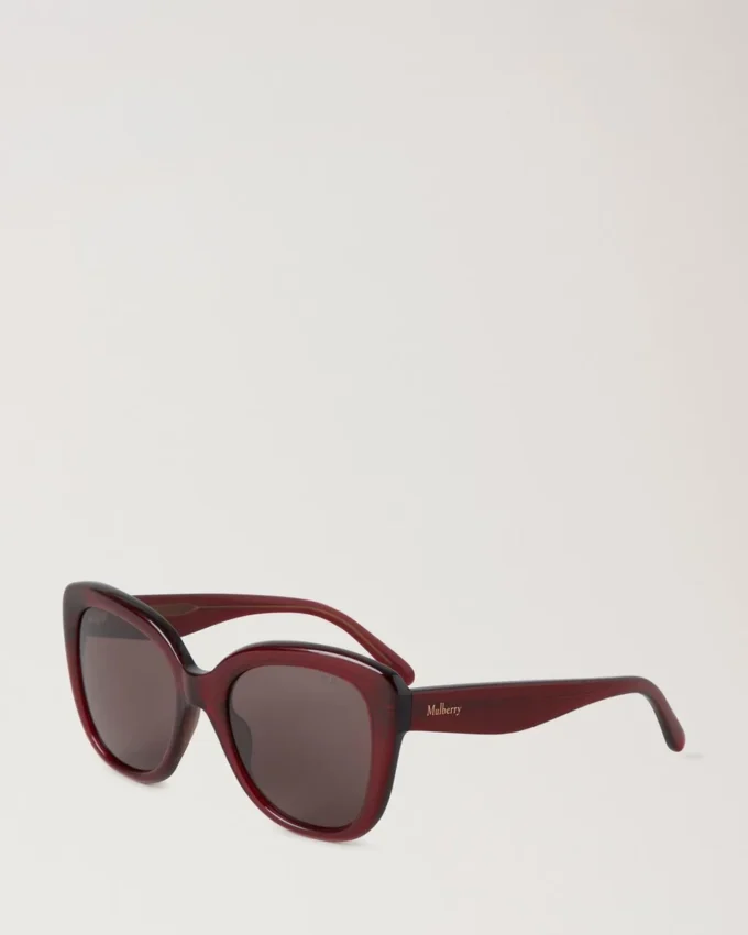 Poppy solglasögon Black Cherry bioacetat & bio-nylon Poppy solglasögon Black Cherry bioacetat & bio-nylon