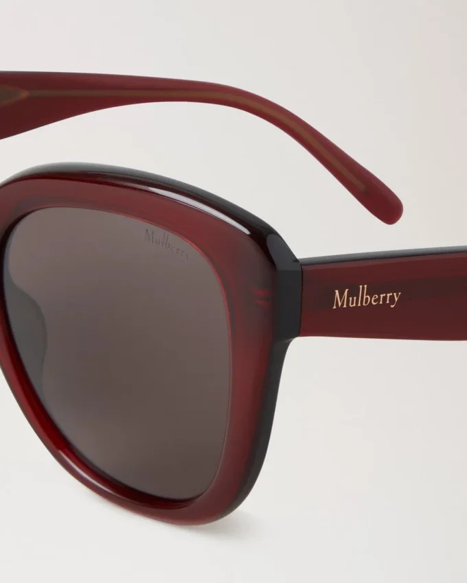 Poppy solglasögon Black Cherry bioacetat & bio-nylon Poppy solglasögon Black Cherry bioacetat & bio-nylon