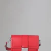 Postman’s Crossbody Begagnad Lancaster Red Pillow Nappa
