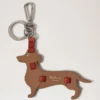 Pusselnyckelring – Tax Teak Silky Calf Damer Pusselnyckelring – Tax Teak Silky Calf Damer