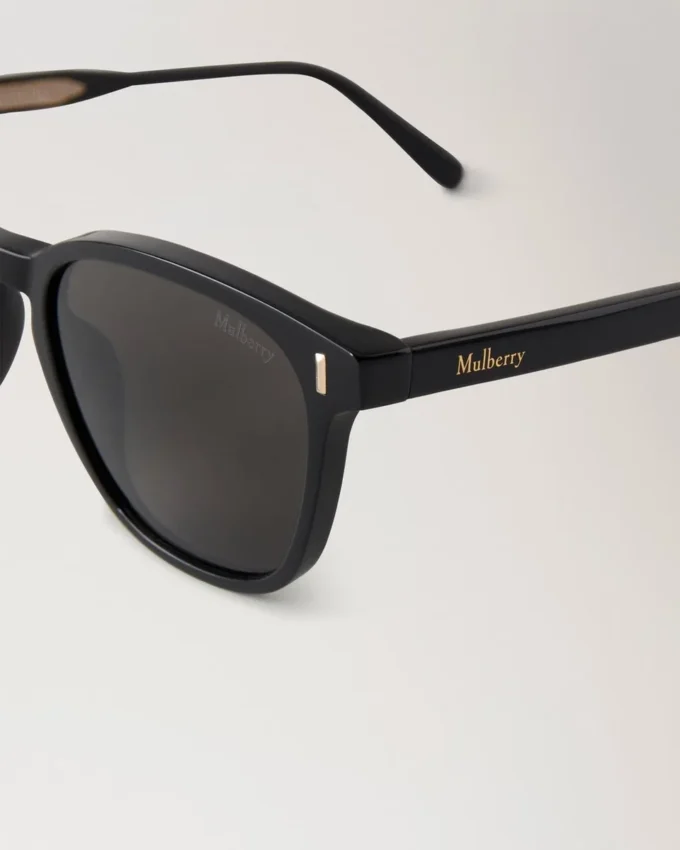 Quinn solglasögon Svarta solglasögon i bioacetat Quinn solglasögon Svarta solglasögon i bioacetat