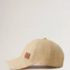 Raffia-baseballkeps i beige raffia för dam Raffia-baseballkeps i beige raffia för dam