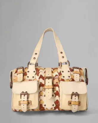 Roxanne Begagnade Nude, Coconut & Oak Rio Begagnade väskor