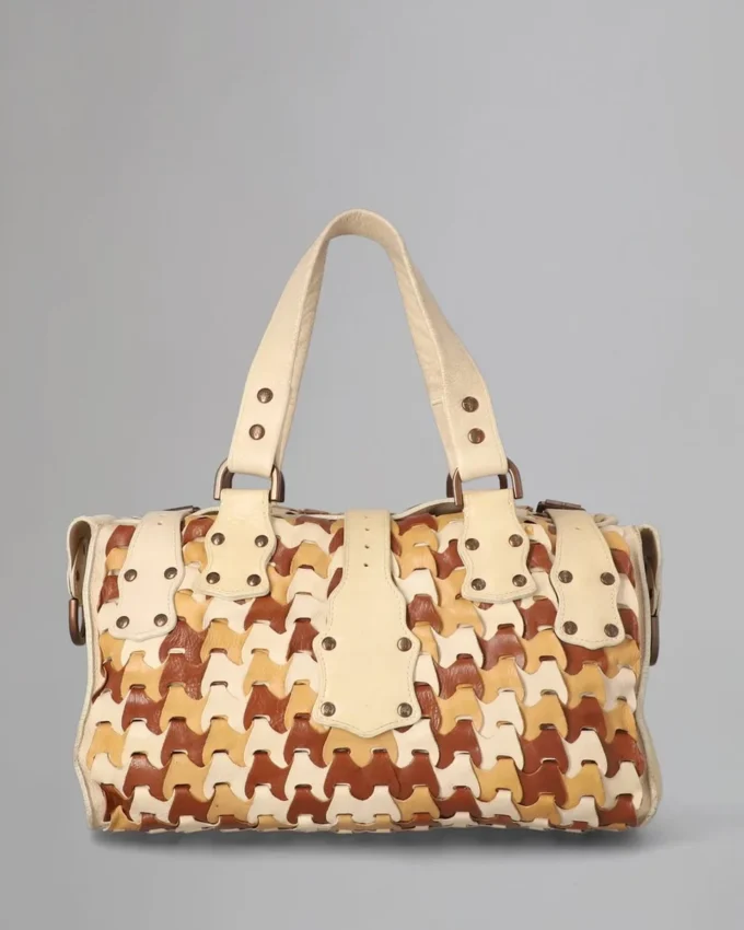 Roxanne Begagnade Nude, Coconut & Oak Rio Begagnade väskor