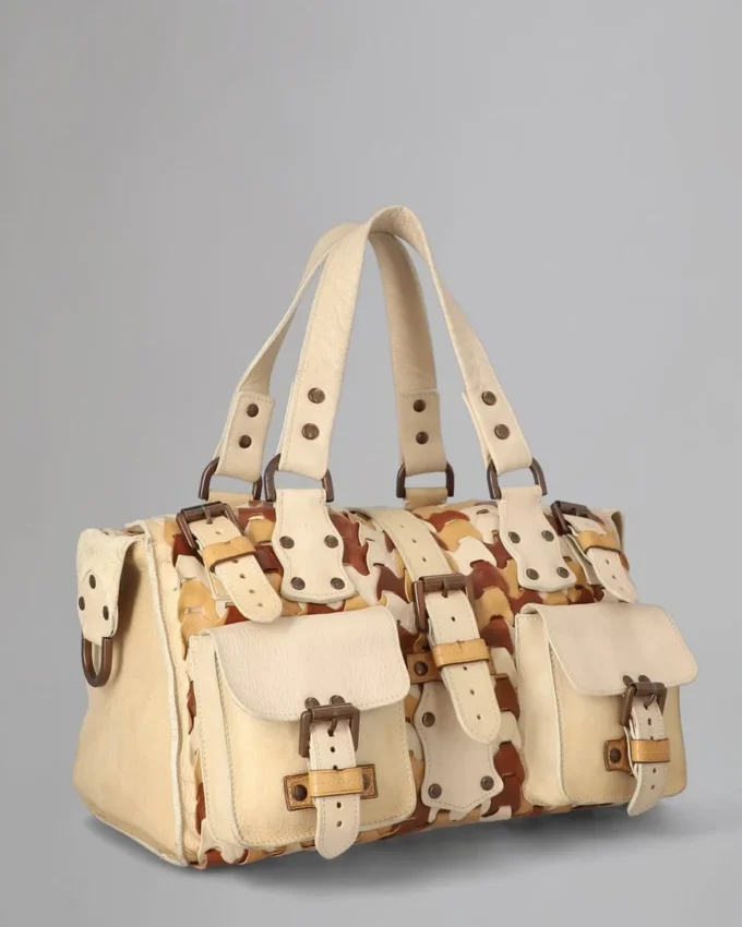 Roxanne Begagnade Nude, Coconut & Oak Rio Begagnade väskor