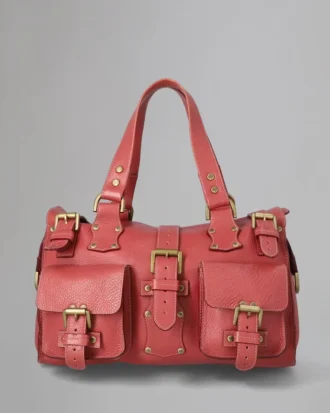 Roxanne Pre-Loved Rose Soft Grain Pre-Loved-väskor