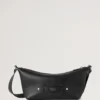Rye Small Messenger Svart Mjukt kalvskinn Herr