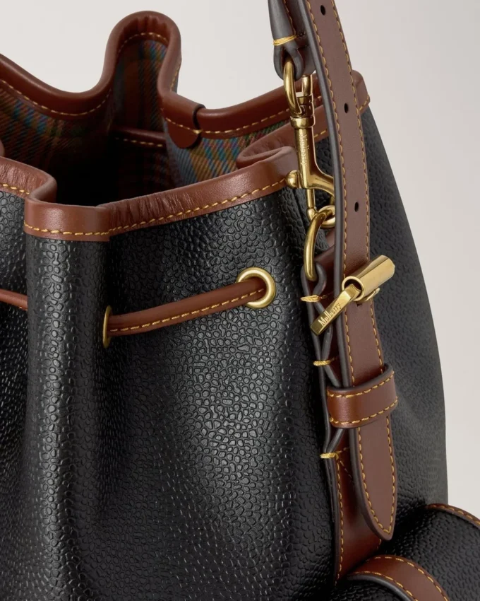 Scotchgrain Bucket Svart & Cognac Biobaserad Scotchgrain