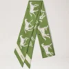 Smal scarf – Chalk Horse Fern återvunnen polyester Smal scarf – Chalk Horse Fern återvunnen polyester