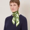 Smal scarf – Chalk Horse Fern återvunnen polyester Smal scarf – Chalk Horse Fern återvunnen polyester
