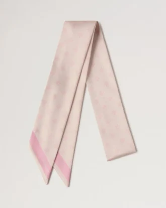 Smal scarf – Mulberry Tree Blossom Pink återvunnen polyester Smal scarf – Mulberry Tree Blossom Pink återvunnen polyester