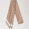 Smal scarf – Mulberry Tree Camel återvunnen polyester Smal scarf – Mulberry Tree Camel återvunnen polyester