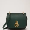 Small Amberley-skolväska i Mulberry Green, Small Classic Grain Small Amberley-skolväska i Mulberry Green, Small Classic Grain