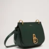 Small Amberley-skolväska i Mulberry Green, Small Classic Grain Small Amberley-skolväska i Mulberry Green, Small Classic Grain