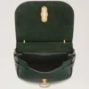 Small Amberley-skolväska i Mulberry Green, Small Classic Grain Small Amberley-skolväska i Mulberry Green, Small Classic Grain