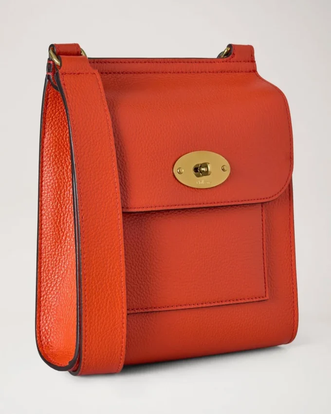 Small Antony Coral Orange Small Classic Grain Women Small Antony Coral Orange Small Classic Grain Women