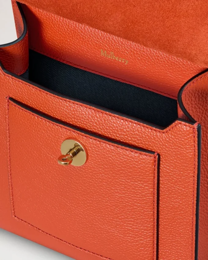 Small Antony Coral Orange Small Classic Grain Women Small Antony Coral Orange Small Classic Grain Women