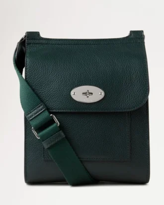 Small Antony Mulberry Green Small Classic Grain