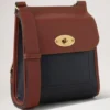 Small Antony Svart & Cognac Bioveg Scotchgrain & Flat Calf Small Antony Svart & Cognac Bioveg Scotchgrain & Flat Calf