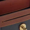 Small Antony Svart & Cognac Bioveg Scotchgrain & Flat Calf Small Antony Svart & Cognac Bioveg Scotchgrain & Flat Calf