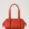 Small Boston Coral & Orange Heavy Grain – The Occasionwear Edit Small Boston Coral & Orange Heavy Grain – The Occasionwear Edit