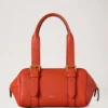 Small Boston Coral & Orange Heavy Grain – The Occasionwear Edit Small Boston Coral & Orange Heavy Grain – The Occasionwear Edit