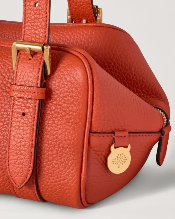 Small Boston Coral & Orange Heavy Grain – The Occasionwear Edit Small Boston Coral & Orange Heavy Grain – The Occasionwear Edit