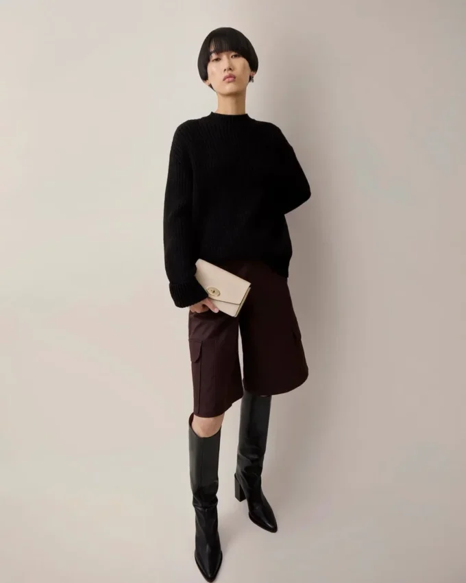Small Darley Chalk Small Classic Grain Women Small Darley Chalk Small Classic Grain Women