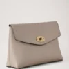 Small Darley-kosmetisk väska i kashmir, taupe, liten, klassisk struktur Small Darley-kosmetisk väska i kashmir, taupe, liten, klassisk struktur