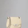 Small Darley Shoulder Bag Begagnad Chalk Soft Croc Small Darley Shoulder Bag Begagnad Chalk Soft Croc