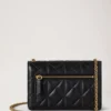 Small Darley Svart Quiltad Nappa Dam Small Darley Svart Quiltad Nappa Dam