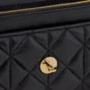 Small Darley Svart Quiltad Nappa Dam Small Darley Svart Quiltad Nappa Dam