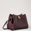Small Iris Black Cherry Heavy Grain Women Small Iris Black Cherry Heavy Grain Women